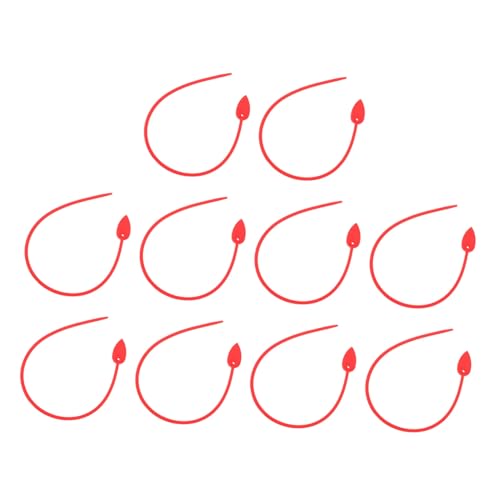 DECORNIJIA 10 Stück Wiederverwendbare Silikon Kabelbinder Selbstsichernd Flexibel Langlebig für Kabelmanagement und Drahtbefestigung Passend für Lautsprecher Telefon Tv und Computer DECORNIJIA 10 Stück Wiederverwendbare Silikon Kabelbinder Selbstsichernd Flexibel Langlebig für Kabelmanagement und Drahtbefestigung Passend für Lautsprecher Telefon Tv und Computer von DECORNIJIA