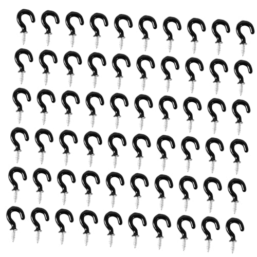 DECORNIJIA 100 Stück Schraubhaken Kunststoffbeschichtet Deckenhaken Selbstschneidend Rostfrei für Tassen Hängende Dekoration Badezimmer Küche Aufbewahrung Wiederverwendbar DECORNIJIA 100 Stück Schraubhaken Kunststoffbeschichtet Deckenhaken Selbstschneidend Rostfrei für Tassen Hängende Dekoration Badezimmer Küche Aufbewahrung Wiederverwendbar von DECORNIJIA