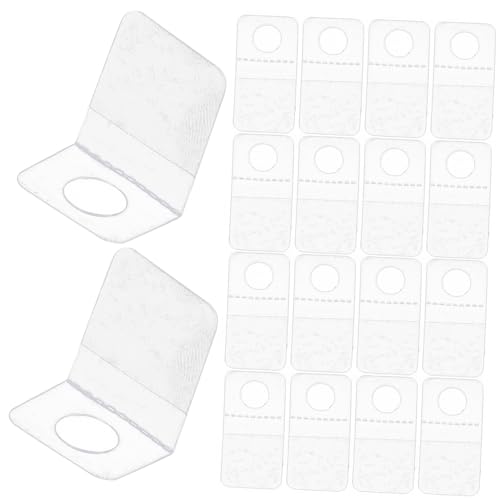 DECORNIJIA 100 Stück Selbstklebende PVC Aufhängetabs Klar Hängende Display Haken Für Einzelhandel Praktisch Starke Haftung Vielseitig Einsetzbar DECORNIJIA 100 Stück Selbstklebende PVC Aufhängetabs Klar Hängende Display Haken Für Einzelhandel Praktisch Starke Haftung Vielseitig Einsetzbar von DECORNIJIA