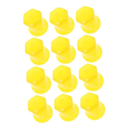 DECORNIJIA 12 Stück Teiliges Radmutternindikatoren Gelb Präzise Lockere Radmuttererkennung für Lkws Schützende Kappenhülse gegen Schmutz Erhöht Fahrsicherheit durch Frühzeitige Warnung DECORNIJIA 12 Stück Teiliges Radmutternindikatoren Gelb Präzise Lockere Radmuttererkennung für Lkws Schützende Kappenhülse gegen Schmutz Erhöht Fahrsicherheit durch Frühzeitige Warnung von DECORNIJIA