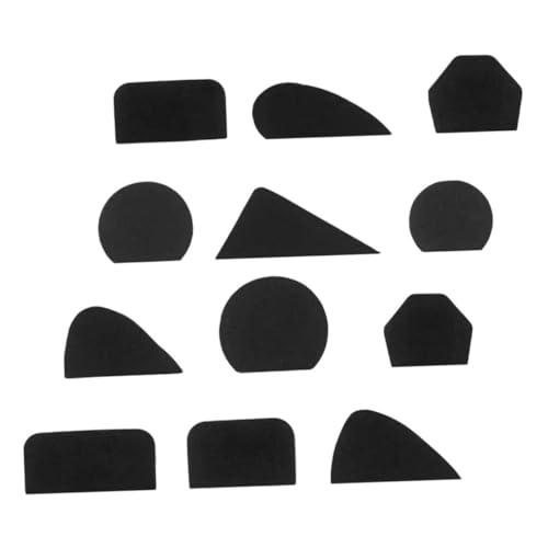 DECORNIJIA 12 Stück Teiliges Töpferei Becher Griff Formen DIY Werkzeug für Tassenherstellung Material für Kreative und Einzigartige Griffdesigns von DECORNIJIA
