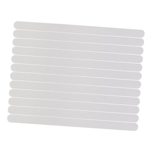 DECORNIJIA 12 Stück Teiliges Weiße Anti rutsch Aufkleber für Dusche und Bad rutschfest Selbstklebend Transparente Sicherheitsstreifen für Treppen und Böden Wasserfest DECORNIJIA 12 Stück Teiliges Weiße Anti rutsch Aufkleber für Dusche und Bad rutschfest Selbstklebend Transparente Sicherheitsstreifen für Treppen und Böden Wasserfest von DECORNIJIA