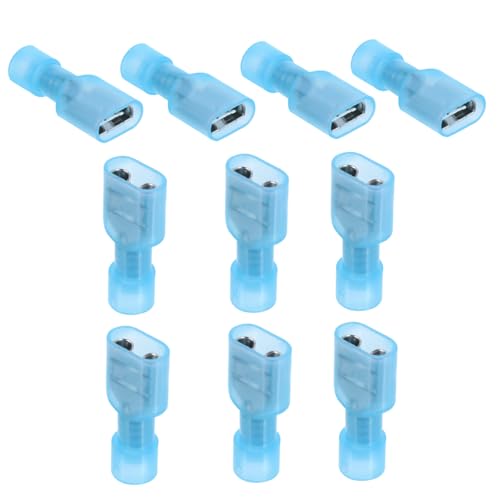 DECORNIJIA 150 Stück Teiliges Isoliertes Awg Crimpkabelverbinder mit Nylonisolierung Professionelle Elektrische Steckverbinder für Haus Fahrzeugkabel Langlebig und Zuverlässig von DECORNIJIA