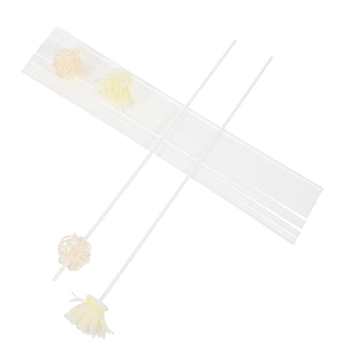 DECORNIJIA 1satz Natur Rattan Diffusor Sticks Mit Pe Blumen Und Rattan Bällen Für Aromatische Raumduftlösungen Schlafzimmer Wohnzimmer Und Büro Stilvolles Dufterlebnis von DECORNIJIA