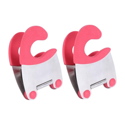 DECORNIJIA 2 STÜCK Edelstahl Topfclip mit Hitzebeständigem Kompakte Küchenutensilienhalter für Löffel Spachtel und Kochlöffel Platzsparende Ablage zum Schutz vor Verbrennungen Küche DECORNIJIA 2 STÜCK Edelstahl Topfclip mit Hitzebeständigem Kompakte Küchenutensilienhalter für Löffel Spachtel und Kochlöffel Platzsparende Ablage zum Schutz vor Verbrennungen Küche von DECORNIJIA