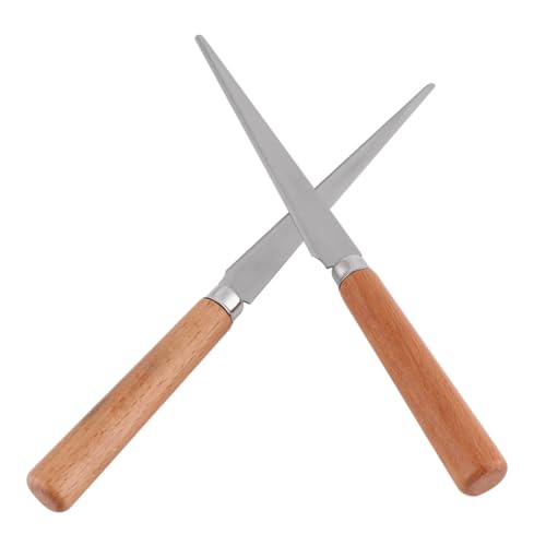 DECORNIJIA 2 STÜCK Teiliges Fettling Werkzeug für Töpferarbeiten Modellierung und Skulptur Schneidewerkzeug für Künstler und Hobbyisten DECORNIJIA 2 STÜCK Teiliges Fettling Werkzeug für Töpferarbeiten Modellierung und Skulptur Schneidewerkzeug für Künstler und Hobbyisten von DECORNIJIA