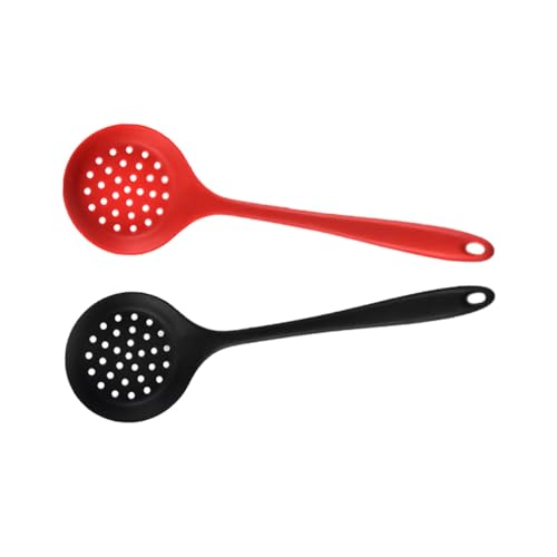 DECORNIJIA 2 STÜCK Teiliges Silikon Küchensieb Hitzebeständig Lebensmittelecht mit Ergonomischem Griff zum Abtropfen von Suppe Hot Pot Öl und Eis Geeignet für Haushalt und Gastronomie DECORNIJIA 2 STÜCK Teiliges Silikon Küchensieb Hitzebeständig Lebensmittelecht mit Ergonomischem Griff zum Abtropfen von Suppe Hot Pot Öl und Eis Geeignet für Haushalt und Gastronomie von DECORNIJIA