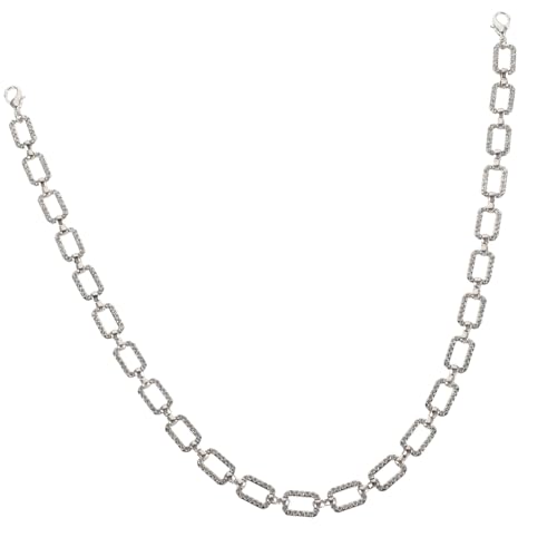 DECORNIJIA 2 Stck Strass Taschenkette Metallkette Handtaschen Ersatzriemen DIY Schmuck für Damen Umhängetasche Schultergurt Modisch Vielseitig DECORNIJIA 2 Stck Strass Taschenkette Metallkette Handtaschen Ersatzriemen DIY Schmuck für Damen Umhängetasche Schultergurt Modisch Vielseitig von DECORNIJIA