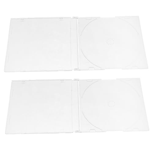 DECORNIJIA 2 Stück Aufbewahrungsbox Für Schallplatten Stand Anzeige Scheiben Spiel Tischplatte Doppelt Lagerbehälter Träger Fall Aufzeichnen Filme Speichern Transparent Acryl von DECORNIJIA