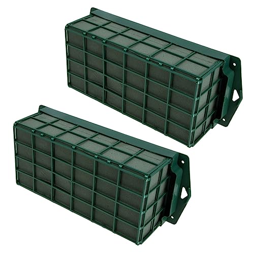 DECORNIJIA 2 Stück Blumensteckschwamm Käfige für Kreative Blumenarrangements Langlebige und Leicht zu Handhabende Schaumstoffkäfige für DIY Dekorationen im und Außenbereich DECORNIJIA 2 Stück Blumensteckschwamm Käfige für Kreative Blumenarrangements Langlebige und Leicht zu Handhabende Schaumstoffkäfige für DIY Dekorationen im und Außenbereich von DECORNIJIA