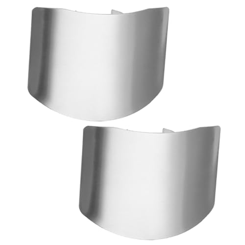 DECORNIJIA 2 Stück Edelstahl Fingerschutz Verstellbar Schutz Küchenhelfer für Gemüse Obst Fingerprotektor Sichere Handhabung Beim Schneiden DECORNIJIA 2 Stück Edelstahl Fingerschutz Verstellbar Schutz Küchenhelfer für Gemüse Obst Fingerprotektor Sichere Handhabung Beim Schneiden von DECORNIJIA