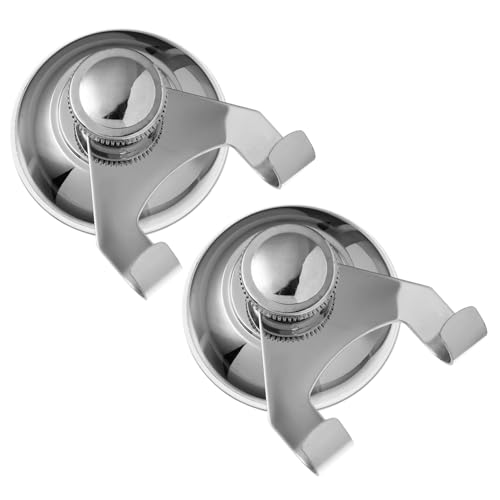 DECORNIJIA 2 Stück Edelstahl Saugnapf Haken Bohrfreier Wandhaken für Küche und Bad Stark Haftend Rostfrei Installieren für Handtücher Kleidung und Küchenutensilien DECORNIJIA 2 Stück Edelstahl Saugnapf Haken Bohrfreier Wandhaken für Küche und Bad Stark Haftend Rostfrei Installieren für Handtücher Kleidung und Küchenutensilien von DECORNIJIA