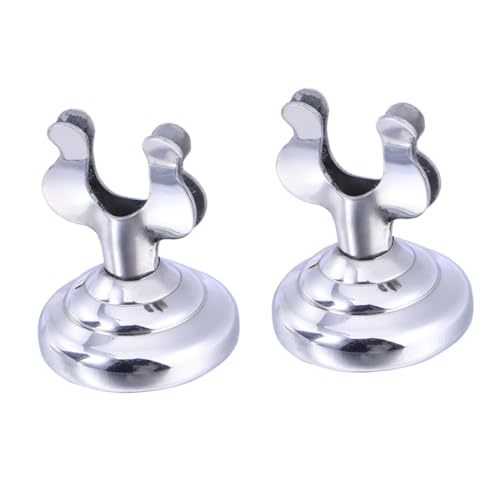 DECORNIJIA 2 Stück Edelstahl Tischkartenhalter Schlanker Menükartenhalter mit Stimmgabel Design Rostfrei Glänzend als Tischnummernhalter für Hochzeit Büro Geburtstag Festliche Tischdeko von DECORNIJIA