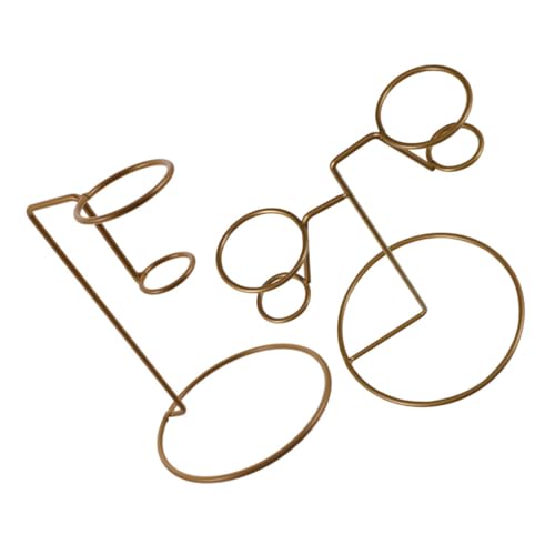 DECORNIJIA 2 Stück Eiscreme Waffelhalter aus Metall Goldener Eistütenhalter Stabiler Eis Halter für Dessertbuffet Party Hochzeit Küchendekoration von DECORNIJIA