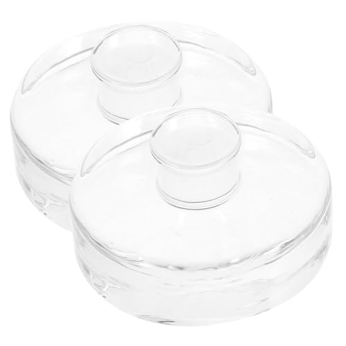 DECORNIJIA 2 Stück Fermentiergewichte aus Glas mit Griff Breiter Glasdeckel für Einmachgläser Langlebig und Wiederverwendbar für Kimchi Sauerkraut Gurken und Einlegegläser DECORNIJIA 2 Stück Fermentiergewichte aus Glas mit Griff Breiter Glasdeckel für Einmachgläser Langlebig und Wiederverwendbar für Kimchi Sauerkraut Gurken und Einlegegläser von DECORNIJIA