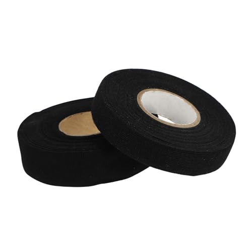 DECORNIJIA 2 Stück Professionelles Hochtemperaturbeständiges Klebeband für Kabelbäume im Auto Schwarz für Hochwertige Verkabelungen und Geräuschreduzierung DECORNIJIA 2 Stück Professionelles Hochtemperaturbeständiges Klebeband für Kabelbäume im Auto Schwarz für Hochwertige Verkabelungen und Geräuschreduzierung von DECORNIJIA