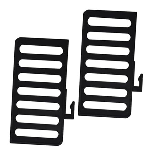 DECORNIJIA 2 Stück Schuhschrank Organizer Kunststoff Regaltrenner Flip Stopp Funktion Antikipp Schutz Schuhhalter für Ordentliche Schuhaufbewahrung im Eingangsbereich von DECORNIJIA