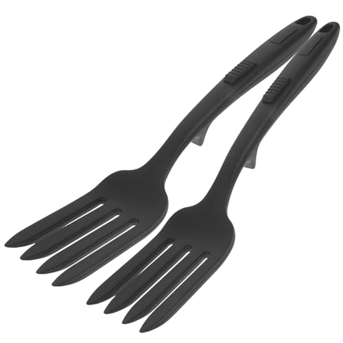 DECORNIJIA 2 Stück Silikon Kochgabel Große Spaghetti Gabel Hitzebeständig Bpa frei Wiederverwendbar Küchenhelfer für Pasta Servieren und Rühren DECORNIJIA 2 Stück Silikon Kochgabel Große Spaghetti Gabel Hitzebeständig Bpa frei Wiederverwendbar Küchenhelfer für Pasta Servieren und Rühren von DECORNIJIA