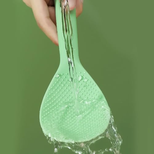 DECORNIJIA 2 Stück Silikon Reislöffel Bpa frei Hitzebeständig Antihaftbeschichtet Küchenutensil Reisschaufel für Reisportionierer Zuhause Restaurant Küche DECORNIJIA 2 Stück Silikon Reislöffel Bpa frei Hitzebeständig Antihaftbeschichtet Küchenutensil Reisschaufel für Reisportionierer Zuhause Restaurant Küche von DECORNIJIA