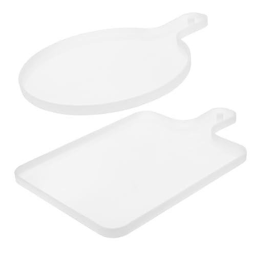 DECORNIJIA 2 Stück Silikonform Tablett Teilig Große Runde und Quadratische DIY Tray Making Mold Langlebige Formstabile Silikonformen für Dekorative Untersetzer und Kreative Handwerksprojekte DECORNIJIA 2 Stück Silikonform Tablett Teilig Große Runde und Quadratische DIY Tray Making Mold Langlebige Formstabile Silikonformen für Dekorative Untersetzer und Kreative Handwerksprojekte von DECORNIJIA