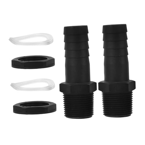 DECORNIJIA 2 Stück Teiliges Schlauchadapter mit Außengewinde Kunststoff Wasserbehälter Anschlussstück Leichter Gartenschlauchverbinder für Wasserbehälter Kompatibel Einfach zu Montieren DECORNIJIA 2 Stück Teiliges Schlauchadapter mit Außengewinde Kunststoff Wasserbehälter Anschlussstück Leichter Gartenschlauchverbinder für Wasserbehälter Kompatibel Einfach zu Montieren von DECORNIJIA