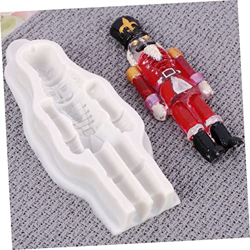 DECORNIJIA 2 Stück Teiliges Silikon Nutcracker Keksform Weihnachtsbackform für Schokolade und Fondant Flexible Leicht zu Entformende Silikonform für DIY Kekse Pralinen Dessert und DECORNIJIA 2 Stück Teiliges Silikon Nutcracker Keksform Weihnachtsbackform für Schokolade und Fondant Flexible Leicht zu Entformende Silikonform für DIY Kekse Pralinen Dessert und von DECORNIJIA