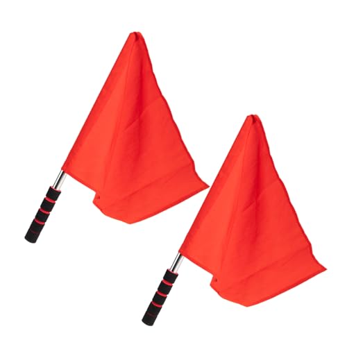 DECORNIJIA 2 Stück Teiliges Verkehrswarnflaggen aus Edelstahl Rot Schiedsrichter Signalflaggen für Sport und Verkehrsleitung Robuste Handfahnen mit Hoher Sichtbarkeit Multifunktionale DECORNIJIA 2 Stück Teiliges Verkehrswarnflaggen aus Edelstahl Rot Schiedsrichter Signalflaggen für Sport und Verkehrsleitung Robuste Handfahnen mit Hoher Sichtbarkeit Multifunktionale von DECORNIJIA
