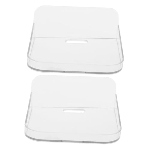 DECORNIJIA 2 Stück Transparentes Wandregal für Überwachungskamera Selbstklebende Halterung ohne Bohren Schwebendes Design Einfacher Montage Dekoratives Wandboard für CCTV und Ip kameras von DECORNIJIA