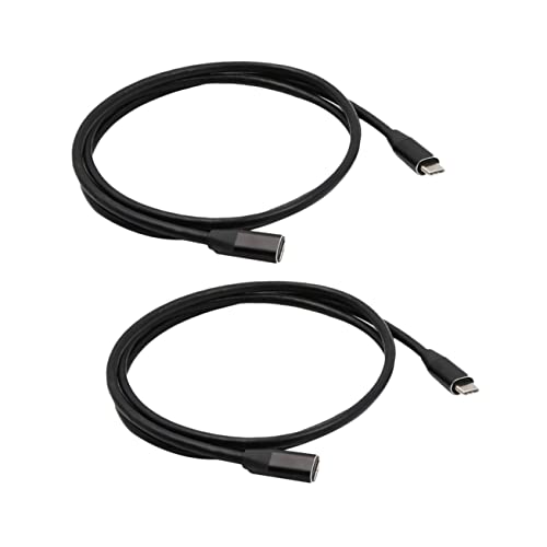 DECORNIJIA 2 Stück USB Type C Verlängerungskabel USB C Männlich Weiblich Bidirektional Flexibel und Tragbar für Datenübertragung und Aufladung DECORNIJIA 2 Stück USB Type C Verlängerungskabel USB C Männlich Weiblich Bidirektional Flexibel und Tragbar für Datenübertragung und Aufladung von DECORNIJIA
