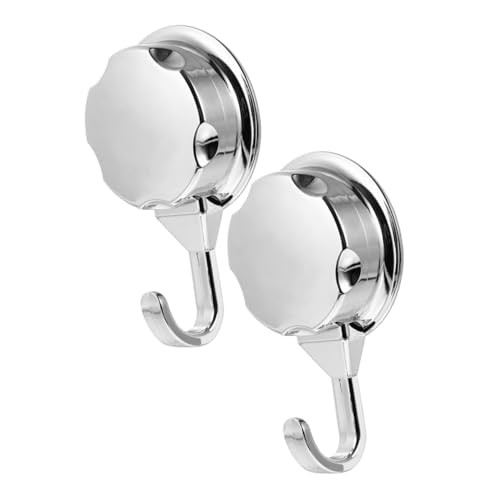 DECORNIJIA 2 Stück Vakuum Saugnapf Haken Stark Halten Ohne Bohren für Badezimmer Küche Handtuch Kleiderhaken Geeignet für Glatte Oberflächen Fenster Spiegel DECORNIJIA 2 Stück Vakuum Saugnapf Haken Stark Halten Ohne Bohren für Badezimmer Küche Handtuch Kleiderhaken Geeignet für Glatte Oberflächen Fenster Spiegel von DECORNIJIA