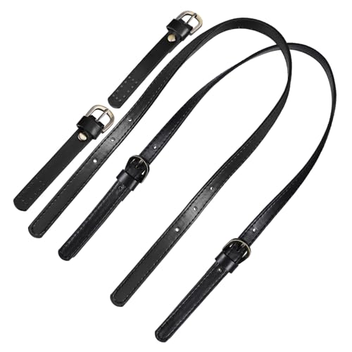 DECORNIJIA 2 Stück Verstellbare PU Leder Tasche Tragegurte Breiter Robuster Schulterriemen für Handtaschen Komfortabel Langlebig Elegantes Design für Umhängetasche und Clutch von DECORNIJIA