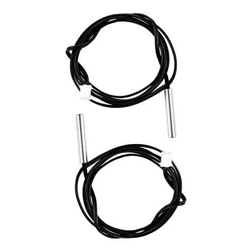 DECORNIJIA 2 Stück Wasserdichter Ntc Thermistor Temperaturfühler mit Kabel für Präzise Temperaturmessung und für Heizsysteme und Fernüberwachung DECORNIJIA 2 Stück Wasserdichter Ntc Thermistor Temperaturfühler mit Kabel für Präzise Temperaturmessung und für Heizsysteme und Fernüberwachung von DECORNIJIA