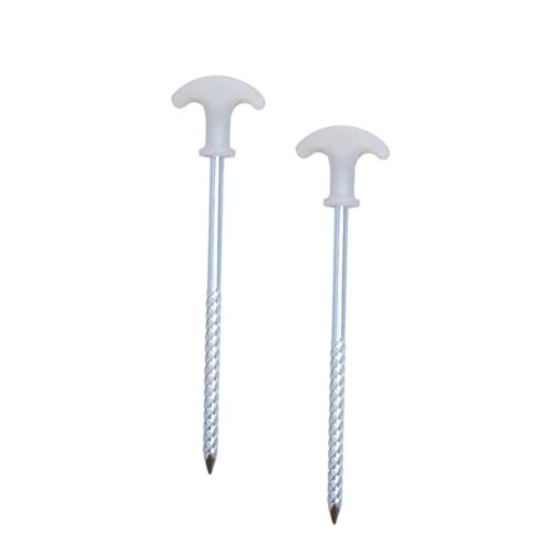 DECORNIJIA 2 Stück Zeltheringe Spiralform Robuste Erdspieße für Outdoor Camping Zelte für Bergboden Stabile Fixierung Langlebig und Installieren DECORNIJIA 2 Stück Zeltheringe Spiralform Robuste Erdspieße für Outdoor Camping Zelte für Bergboden Stabile Fixierung Langlebig und Installieren von DECORNIJIA