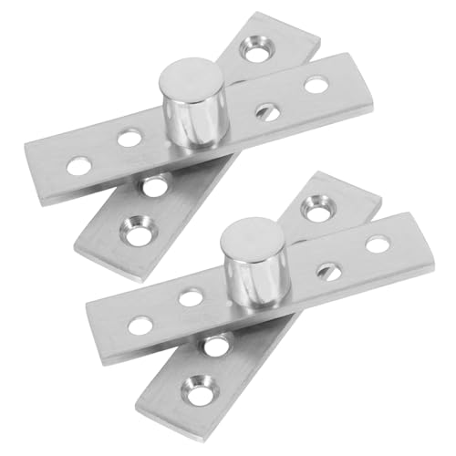 DECORNIJIA 2 Stücke Edelstahl Verdeckte Drehgelenk Scharniere Unsichtbares Zentrales Drehgelenk Türbeschlag Stabil Positionierte Möbelscharniere für Schränke und Eckschränke DECORNIJIA 2 Stücke Edelstahl Verdeckte Drehgelenk Scharniere Unsichtbares Zentrales Drehgelenk Türbeschlag Stabil Positionierte Möbelscharniere für Schränke und Eckschränke von DECORNIJIA