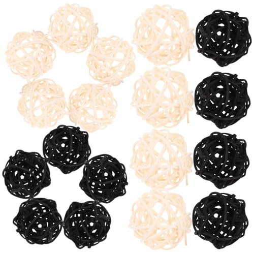 DECORNIJIA 20 Stück Duft Diffuser Rattan Kugeln Aromatherapie Duftkugeln Ø Natürliche Raumduft Dekokugeln für Vase Schreibtisch Auto Wohnzimmer DECORNIJIA 20 Stück Duft Diffuser Rattan Kugeln Aromatherapie Duftkugeln Ø Natürliche Raumduft Dekokugeln für Vase Schreibtisch Auto Wohnzimmer von DECORNIJIA