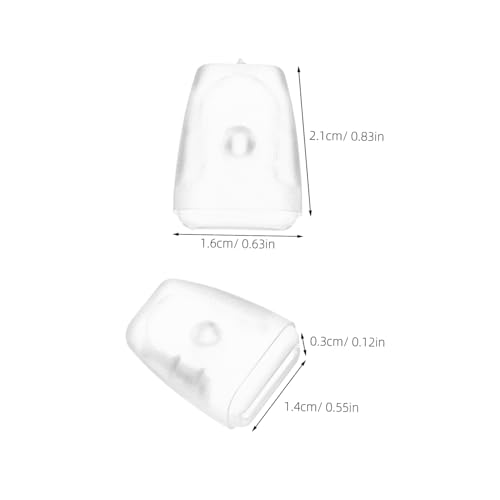 DECORNIJIA 20 Stück PVC Füße für Küchenspüle Abtropfgitter Schutz Füße für Abflusskorb Waschbeckengitter für Abtropfgestell zur Vermeidung von Wasseraustritt und Kippeln von DECORNIJIA