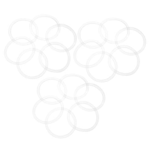 DECORNIJIA 20 Stück Silikon Dichtungsringe für Einmachgläser und Flaschen Auslaufsichere Wiederverwendbare Gummiringe Lebensmittelecht Passend für Öffnungen für Frischhaltung und DECORNIJIA 20 Stück Silikon Dichtungsringe für Einmachgläser und Flaschen Auslaufsichere Wiederverwendbare Gummiringe Lebensmittelecht Passend für Öffnungen für Frischhaltung und von DECORNIJIA