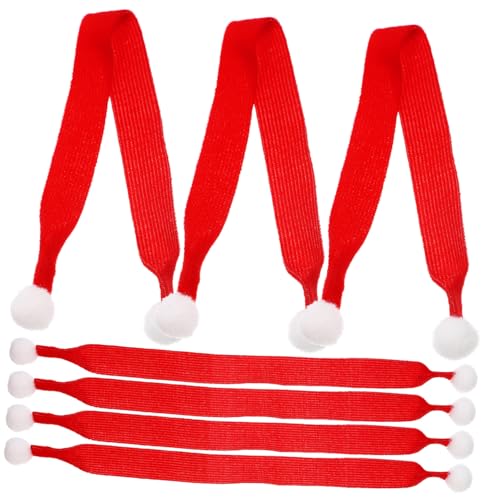 DECORNIJIA 20 Stück Teiliges Mini Weihnachtsstrickschal Weinflaschenfreundlich Vielseitig Einsetzbar als Puppen und Hauszubehör Weiches Stoffmaterial Festliche Rote Farbe für DIY DECORNIJIA 20 Stück Teiliges Mini Weihnachtsstrickschal Weinflaschenfreundlich Vielseitig Einsetzbar als Puppen und Hauszubehör Weiches Stoffmaterial Festliche Rote Farbe für DIY von DECORNIJIA