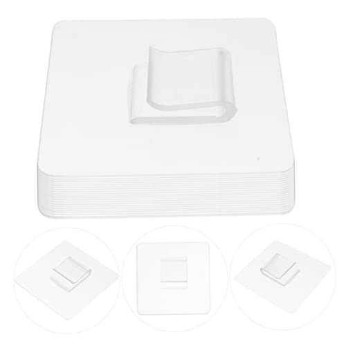 DECORNIJIA 20 Stück Teiliges Selbstklebendes Transparent Starke Haftung ohne Bohren für Badezimmer Küche und Handtuchhalter Einfach zu Montieren Langlebig Geeignet für Glatte Oberflächen Wie DECORNIJIA 20 Stück Teiliges Selbstklebendes Transparent Starke Haftung ohne Bohren für Badezimmer Küche und Handtuchhalter Einfach zu Montieren Langlebig Geeignet für Glatte Oberflächen Wie von DECORNIJIA