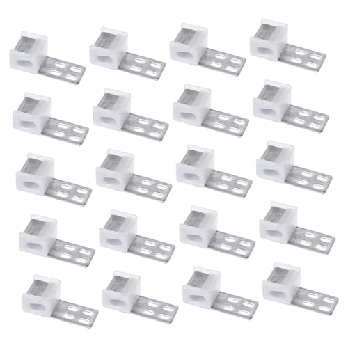DECORNIJIA 20 Stück Teiliges Sofa Reparaturset mit Robusten Eisen federklammern zur Befestigung von S förmigen Sofafedern Geräuschdämpfend zur Unterstützung Durchhängender Couchpolster DECORNIJIA 20 Stück Teiliges Sofa Reparaturset mit Robusten Eisen federklammern zur Befestigung von S förmigen Sofafedern Geräuschdämpfend zur Unterstützung Durchhängender Couchpolster von DECORNIJIA