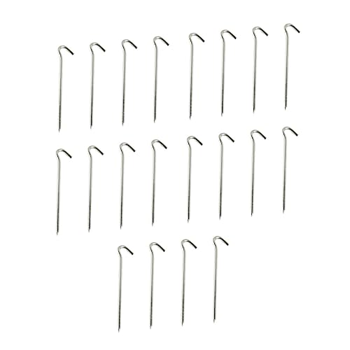 DECORNIJIA 20 Stück Teiliges Zelt Heringe Robustem Windfeste Fragezeichen Form Einsetzbar für Outdoor Camping Zelte Pavillons und Windschutz Tragbar und Langlebig DECORNIJIA 20 Stück Teiliges Zelt Heringe Robustem Windfeste Fragezeichen Form Einsetzbar für Outdoor Camping Zelte Pavillons und Windschutz Tragbar und Langlebig von DECORNIJIA