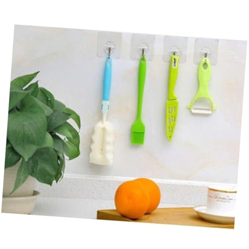 DECORNIJIA 20 Stück Transparente Wasserdichte Selbstklebende Haken Starke Haftung Wiederverwendbar Vielseitige Klebehaken für Bad Küche Schlüssel Handtücher und Dekorationen Einfache Montage DECORNIJIA 20 Stück Transparente Wasserdichte Selbstklebende Haken Starke Haftung Wiederverwendbar Vielseitige Klebehaken für Bad Küche Schlüssel Handtücher und Dekorationen Einfache Montage von DECORNIJIA