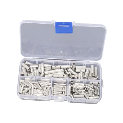 DECORNIJIA 200 Stück Kupfer Stoßverbinder Crimp Terminal Hülse Verzinnte Kabelverbinder für Elektrische Leitungen und Reparaturen Nicht Isolierte Quetschverbinder mit Hoher Leitfähigkeit DECORNIJIA 200 Stück Kupfer Stoßverbinder Crimp Terminal Hülse Verzinnte Kabelverbinder für Elektrische Leitungen und Reparaturen Nicht Isolierte Quetschverbinder mit Hoher Leitfähigkeit von DECORNIJIA