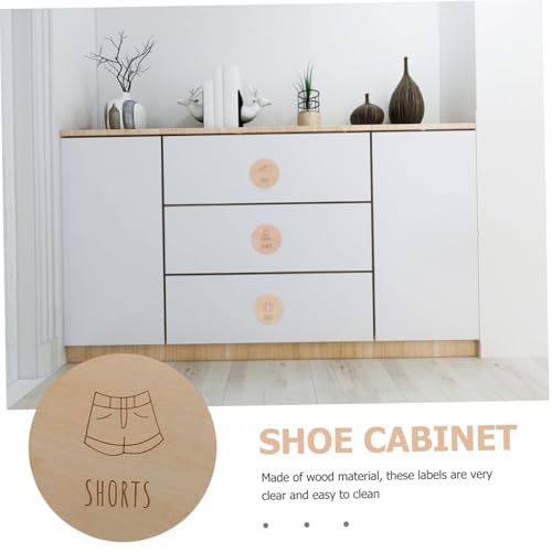 DECORNIJIA 23 Stück Teiliges Holz Kleideretiketten für Kleidung Aufbewahrung Namensschilder für Kleiderschrank und Wickelraum Beige Minimalistisches Design zur Einfachen Kategorisierung von DECORNIJIA 23 Stück Teiliges Holz Kleideretiketten für Kleidung Aufbewahrung Namensschilder für Kleiderschrank und Wickelraum Beige Minimalistisches Design zur Einfachen Kategorisierung von von DECORNIJIA