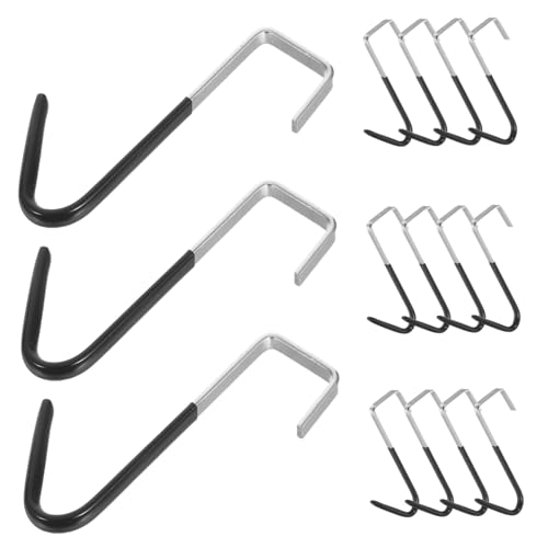 DECORNIJIA 25 Stück Teiliges Schwarze Metall-haken zum Überhängen für Küchenschränke und Türen ohne Bohren Rückstandsfreie Montage für Handtücher Kleidung Dekoration DECORNIJIA 25 Stück Teiliges Schwarze Metall-haken zum Überhängen für Küchenschränke und Türen ohne Bohren Rückstandsfreie Montage für Handtücher Kleidung Dekoration von DECORNIJIA
