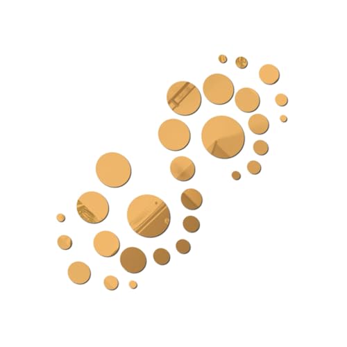 DECORNIJIA 29 Stück Teiliges Acryl Spiegel Wandsticker Umweltfreundlich Selbstklebend Abnehmbar Moderne Runde Dekoration für Wohnzimmer Klarer Spiegeleffekt Erweiterte Raumwirkung Stilvolle DECORNIJIA 29 Stück Teiliges Acryl Spiegel Wandsticker Umweltfreundlich Selbstklebend Abnehmbar Moderne Runde Dekoration für Wohnzimmer Klarer Spiegeleffekt Erweiterte Raumwirkung Stilvolle von DECORNIJIA