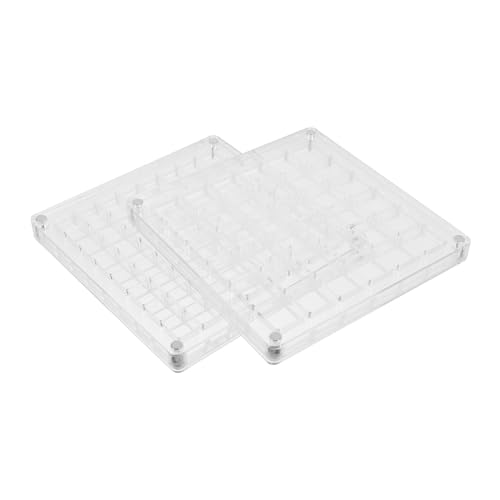 DECORNIJIA 2stücke Muschel-vitrine Aus Acryl Dekorativer Wandrahmen Rastern Transparente Schmuck-präsentationsbox Als Muschel-aufbewahrungsbox Und Muschel-Organizer DECORNIJIA 2stücke Muschel-vitrine Aus Acryl Dekorativer Wandrahmen Rastern Transparente Schmuck-präsentationsbox Als Muschel-aufbewahrungsbox Und Muschel-Organizer von DECORNIJIA