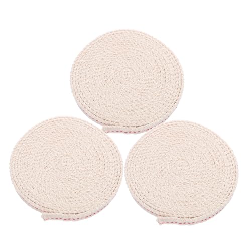 DECORNIJIA 3 Rollen Flache Baumwoll-dochte mit Roter Linie Öllampendochte für Paraffinlampen Vielseitig Einsetzbar für Laternen Camping und Outdoor-Beleuchtung Praktische DECORNIJIA 3 Rollen Flache Baumwoll-dochte mit Roter Linie Öllampendochte für Paraffinlampen Vielseitig Einsetzbar für Laternen Camping und Outdoor-Beleuchtung Praktische von DECORNIJIA