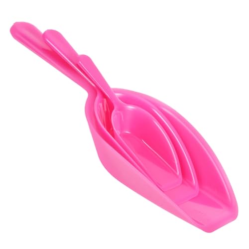 DECORNIJIA 3 Stück Teiliges Mini Kunststoffschaufel für Schmuckherstellung und DIY Projekte Vielseitig Einsetzbar als Perlen und Küchenschaufel Kompakt Leicht zum Sortieren Kleiner von DECORNIJIA