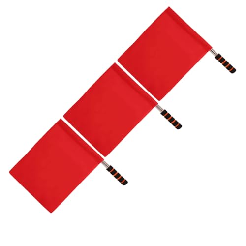 DECORNIJIA 3 Stück Teiliges Schiedsrichter Warnsignalflaggen Rote Verkehrs und Sportsignalflaggen Langlebig Sichtbar für Fußball Basketball und Verkehrssicherung Geeignet DECORNIJIA 3 Stück Teiliges Schiedsrichter Warnsignalflaggen Rote Verkehrs und Sportsignalflaggen Langlebig Sichtbar für Fußball Basketball und Verkehrssicherung Geeignet von DECORNIJIA